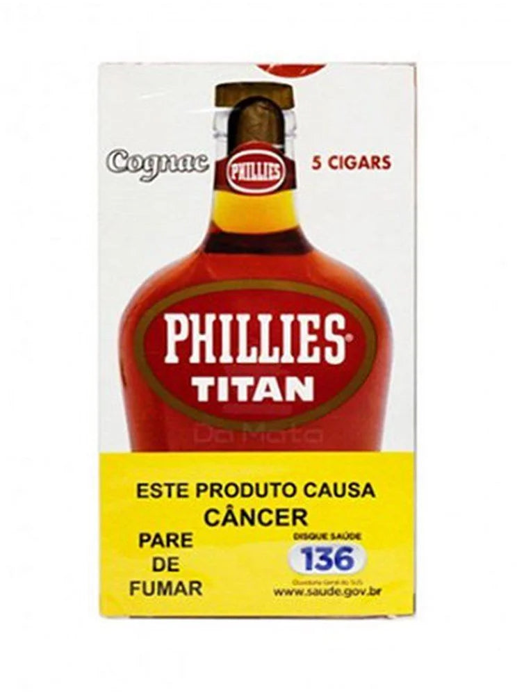 Charuto Titan Phillies Conhaque