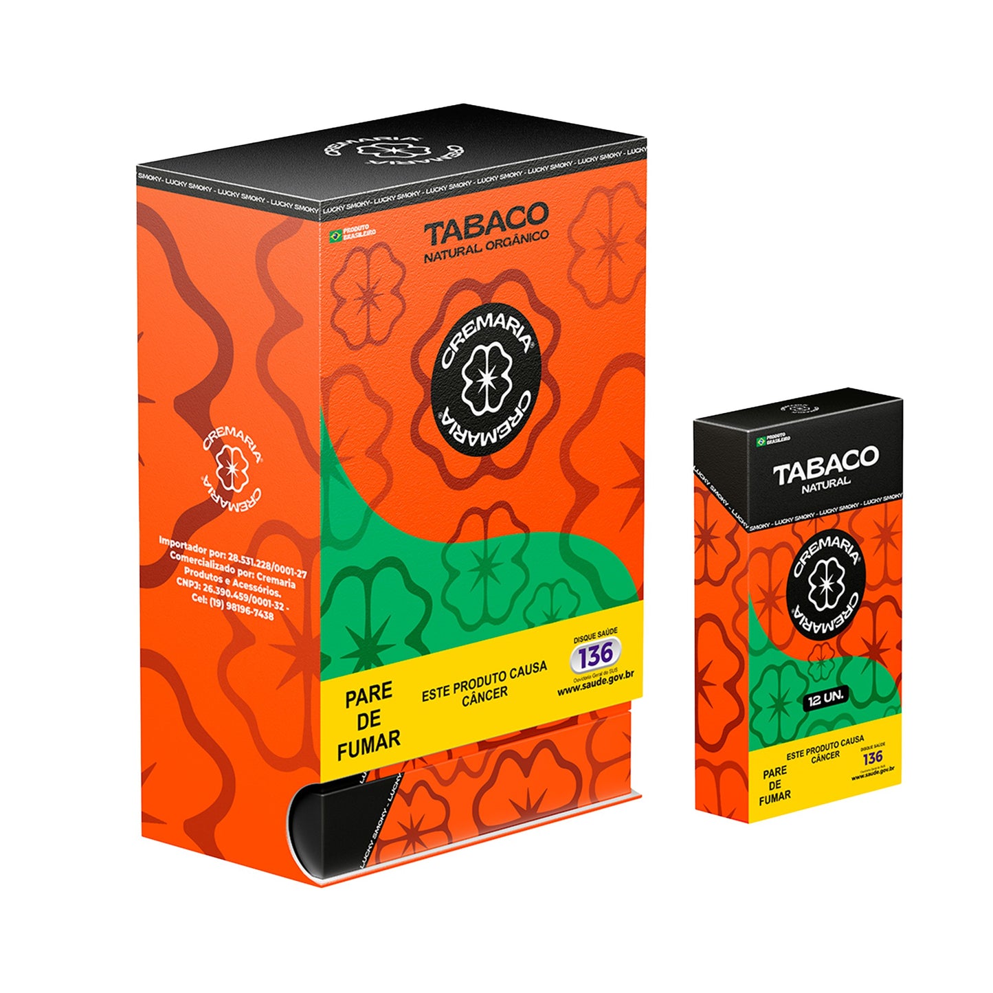 Cremaria - Tabaco Bolado Tradicional (8 maços)