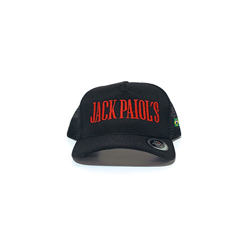 Boné Jack Paiols Trucker Vermelho