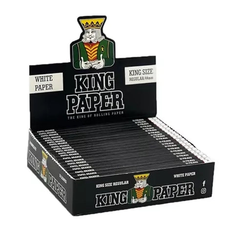 Seda King Paper Black - 20 livretos